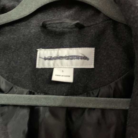 Liz Claiborne Wool Blend Trench Coat - Picture 3 of 14